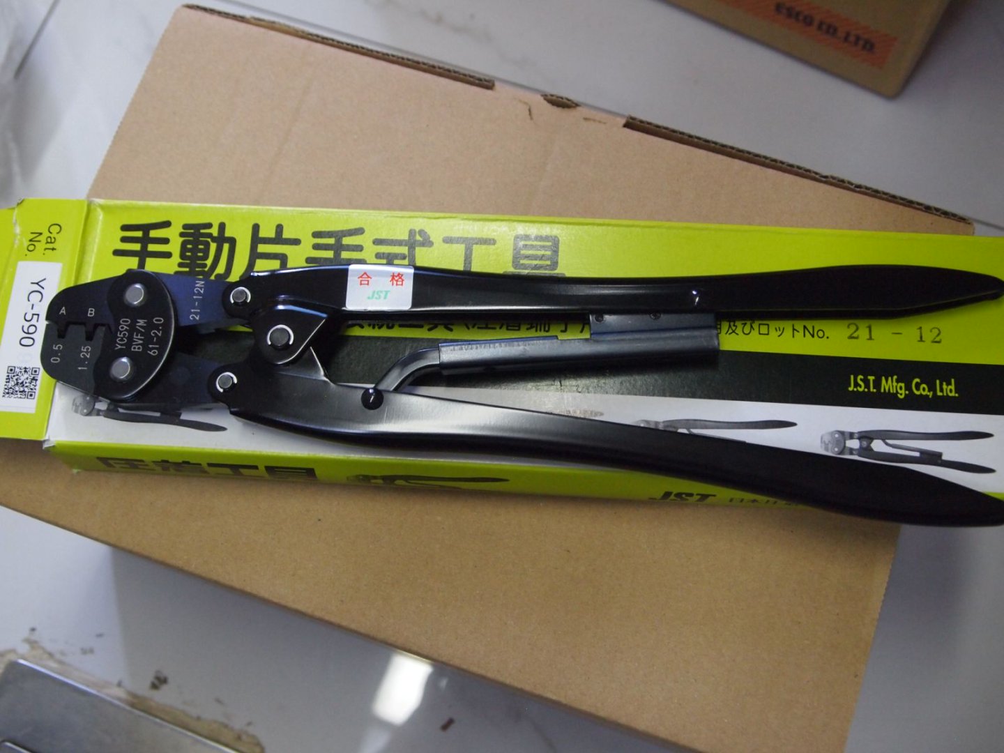 日本JST日压YC-590压接钳