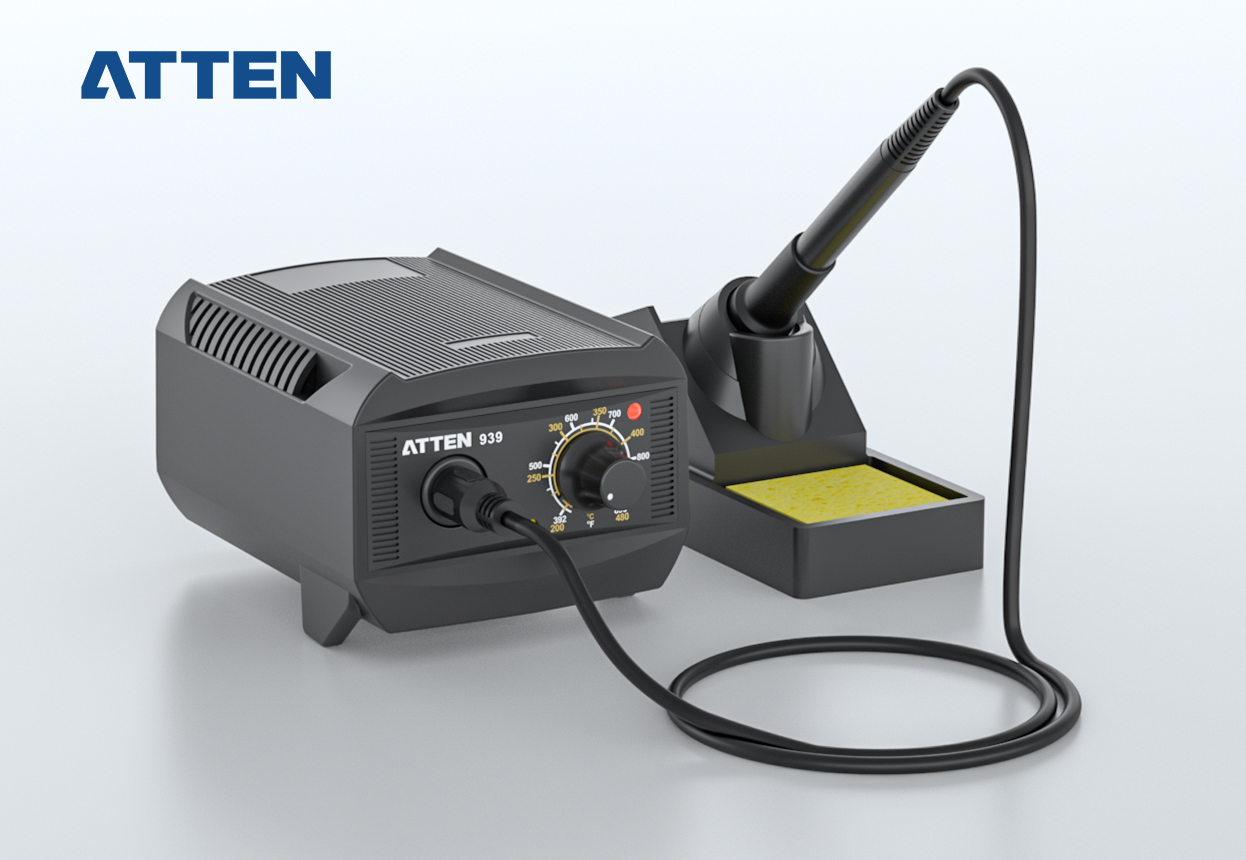 中国ATTEN安泰信AT939 60W恒温电焊台