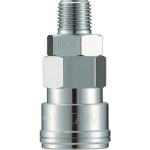 日本NAC长崛CAL22SM快速接头快速联轴器AL20型钢铁制螺纹安装用