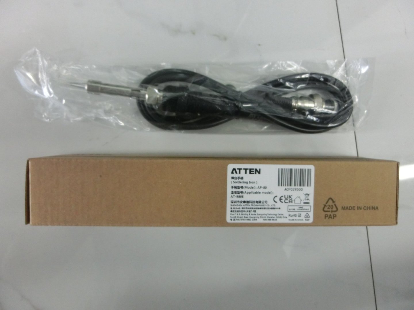 中国ATTEN安泰信AP-80手柄