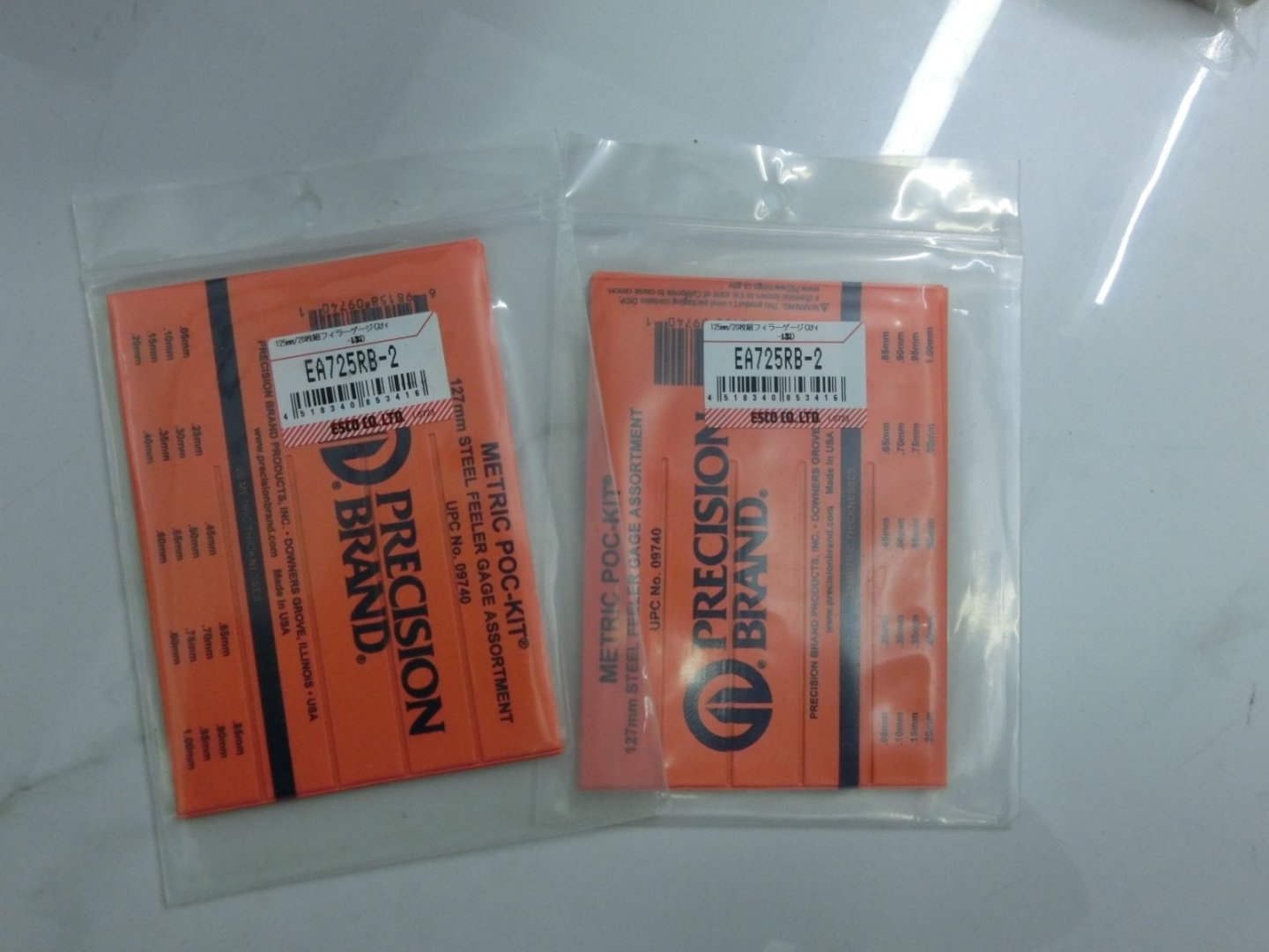 日本ESCO塞尺EA725RB-2塞尺