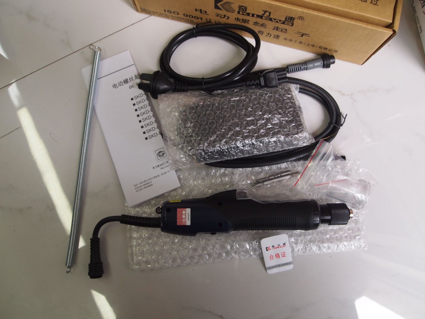 奇力速SKD-B512LD高性能无刷电批