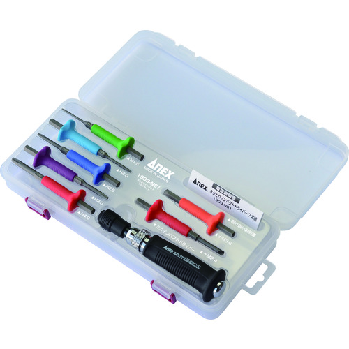 日本ANEX安力士1903-NS1迷你冲击螺丝刀套装