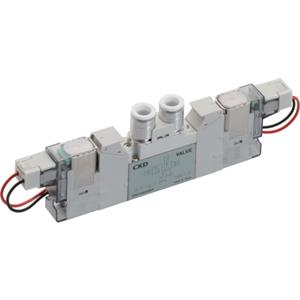 日本CKD喜开理4GA129R-C4-E2-3电磁阀双头