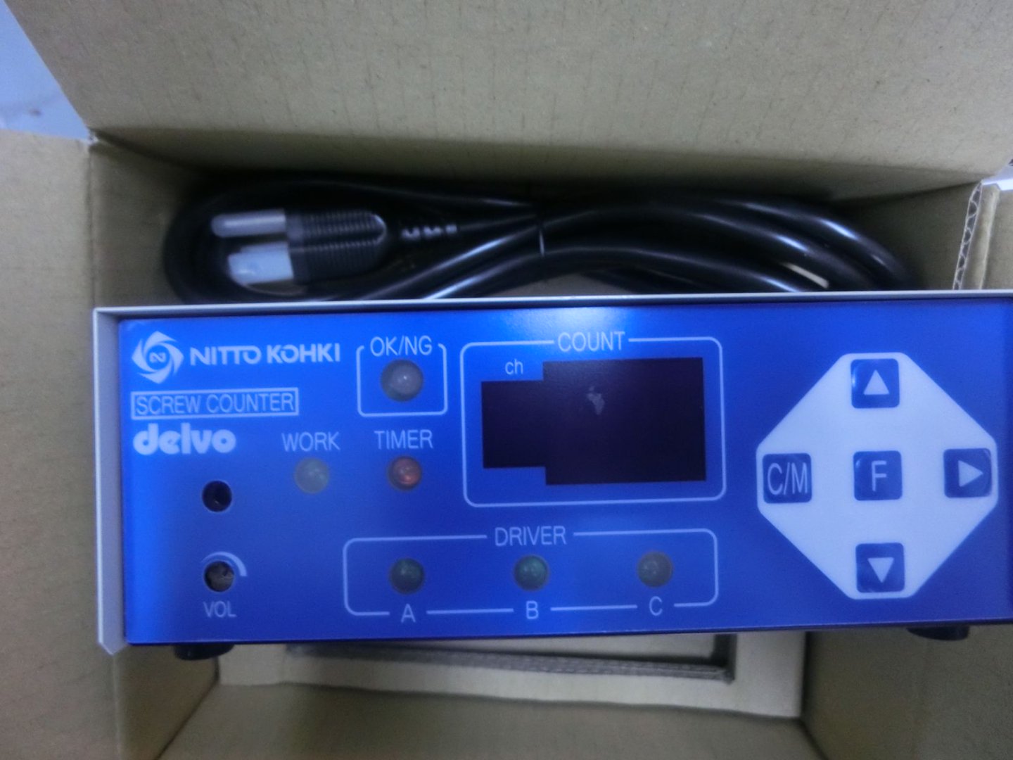 日本DELVO达威DLR5340-WE螺钉紧固计数器