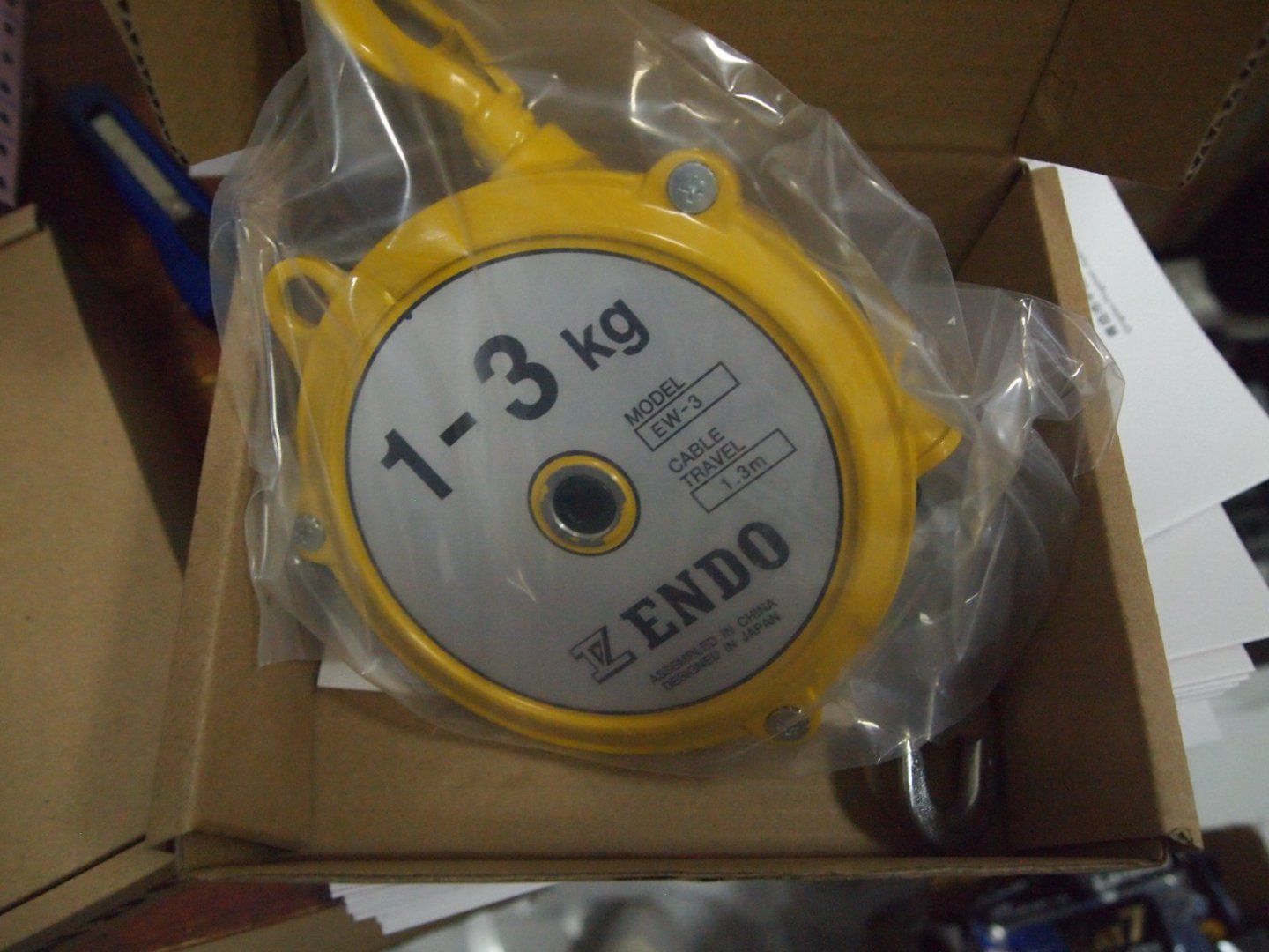 日本ENDO远藤EW-3弹簧平衡器1.0～3.0Kg1.3m