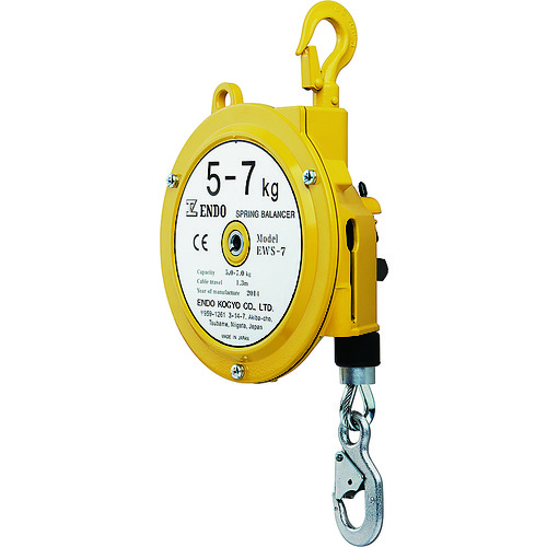 日本ENDO远藤EWS-5弹簧平衡器3.0～5.0Kg1.3m