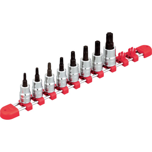 日本KTC京都机械TBT3S08T短T型扭力头套筒组〔8个组〕