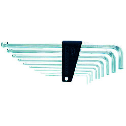 日本KTC京都机械HLD2509高等级球点L形长六角棒扳手组