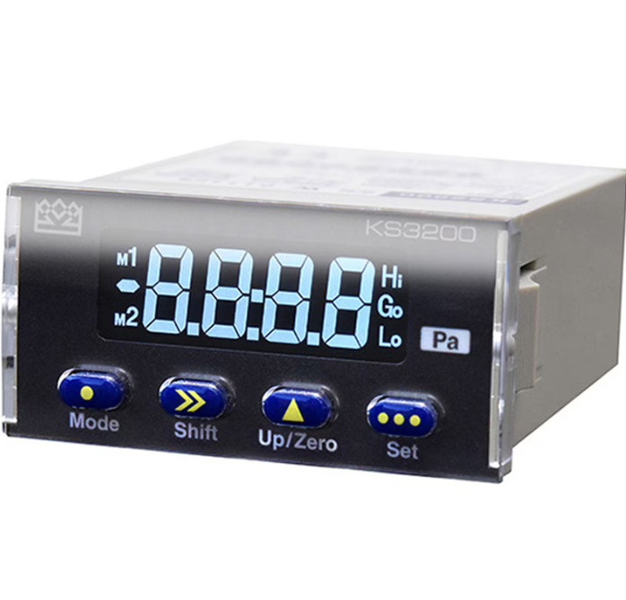 日本KRONE数字微差压计KS3200-500Pa-I-N-N-C-N