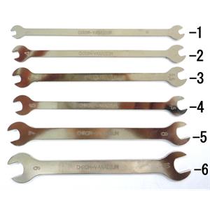 日本ESCO喜一EA615-5双头薄型开口扳手