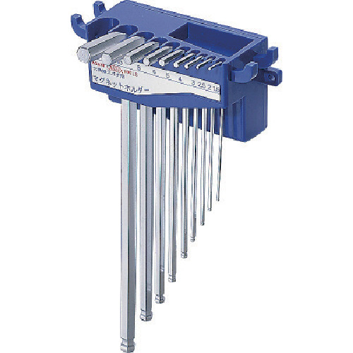 日本ASAHI旭金属AQS0900长球点六角棒扳手组9组 李：157*1387*6121