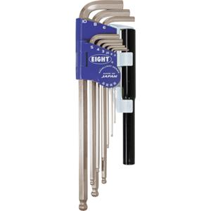 日本EIGHT百利BHS-9NP六角扳手套组 李：157*1387*6121