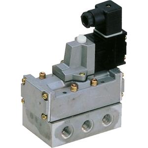 日本CKD喜开理4F410-08-B-AC200V先导式五通电磁阀
