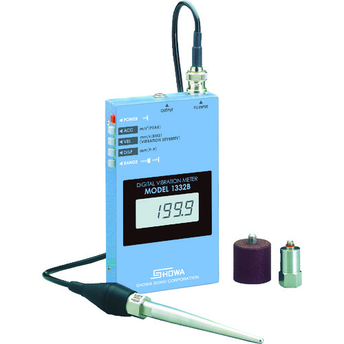 日本SHOWA SOKKI昭和测器MODEL-1332B便携式震动计