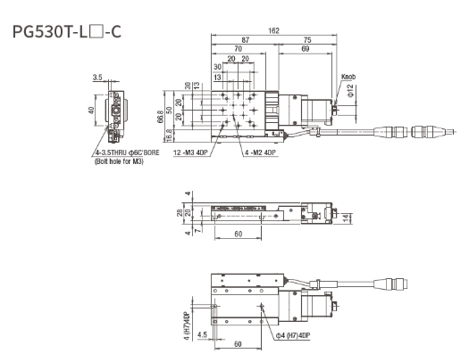 SUKUGA SEIKI骏河精机X轴滑台PG530T-LA-C