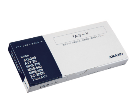 AMANO安满能时间卡TA-CARD郑州平山销售