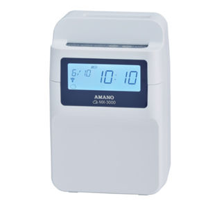 AMANO安满能电子考勤机MX-3000郑州平山销售