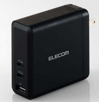 日本ELECOM宜丽客充电器ACDC-PD96140BK郑州平山销售