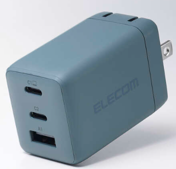 日本ELECOM宜丽客充电器ACDC-PD10367GN郑州平山销售