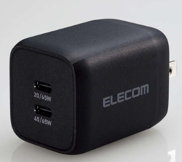 日本ELECOM宜丽客充电器ACDC-PD4365BK郑州平山销售