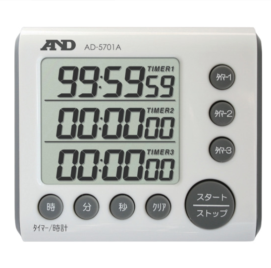 A&D艾安德100小时计时器AD5701A