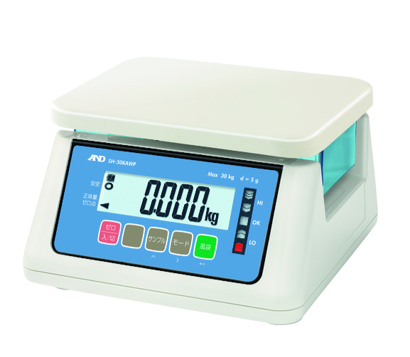 A&D艾安德防尘防水秤SH-30KAWP