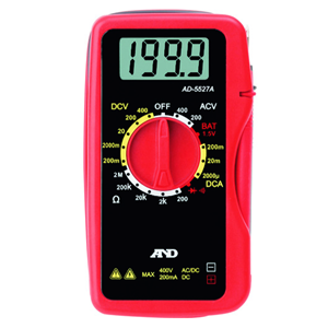A&D艾安德数字万用表AD5527A