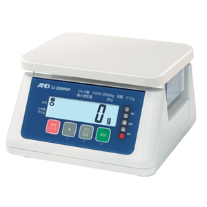A&D艾安德防尘防水电子秤SJ2000WP-A4
